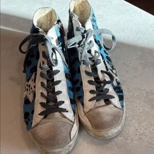 Golden Goose high top, chuck Taylor style